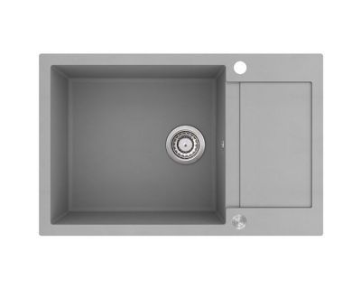 Мойка кухонная AquaSanita Tesa Plus SQT 105 220 AW Argent