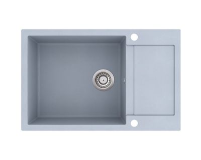Мойка кухонная AquaSanita Tesa Plus SQT 105 221 AW Light Grey