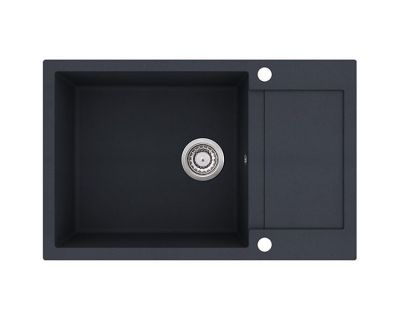 Мойка кухонная AquaSanita Tesa Plus SQT 105 222 AW Graphite