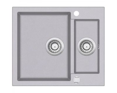 Мойка кухонная AquaSanita Tesa SQT 150 202 AW Alumetallic