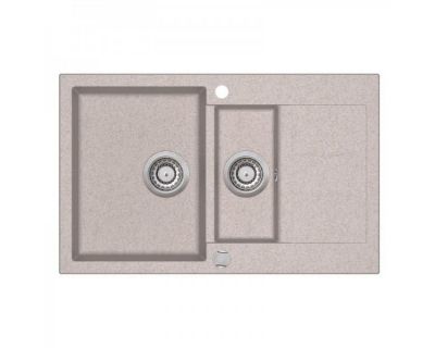 Мойка кухонная AquaSanita Tesa SQT 151 110 AW Beige