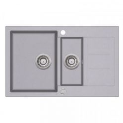 Мойка кухонная AquaSanita Tesa SQT 151 202 AW Alumetallic