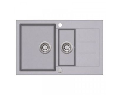 Мойка кухонная AquaSanita Tesa SQT 151 202 AW Alumetallic