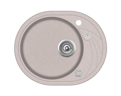 Мойка кухонная AquaSanita Clarus SR 102 110 AW Beige