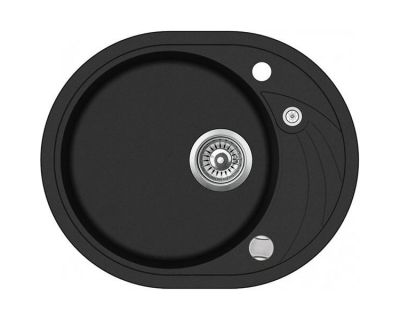 Мойка кухонная AquaSanita Clarus SR 102 601 АW Black Metallic