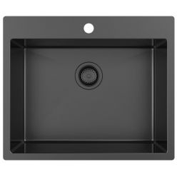 Мойка кухонная ZorG ZRN 5060 Premium PVD Gunblack
