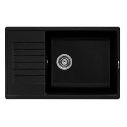 Мойка кухонная Zorg Dello 78 черный оникс
