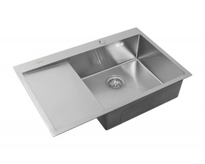 Мойка кухонная из нержавеющей стали ARFEKA AF 780*505 R SATIN NANO