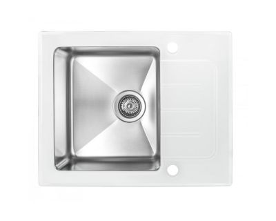 Мойка кухонная ZorG GS 6250 White