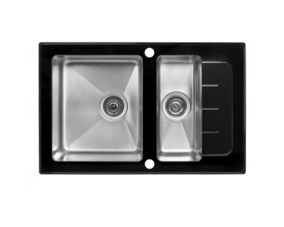 Мойка кухонная ZorG GS 7850-2 BL