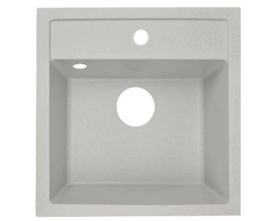 Мойка кухонная ZorG Como 51 серый жемчуг