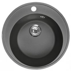 Мойка кухонная ZorG Fresco 45 черный опал