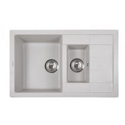 Мойка кухонная ZorG Luka 78-2 серый жемчуг