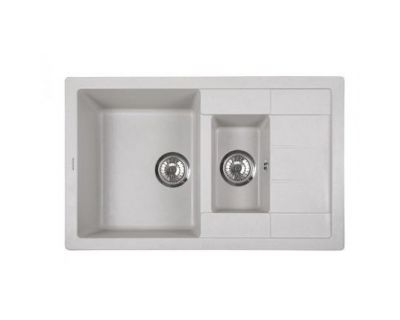 Мойка кухонная ZorG Luka 78-2 серый жемчуг