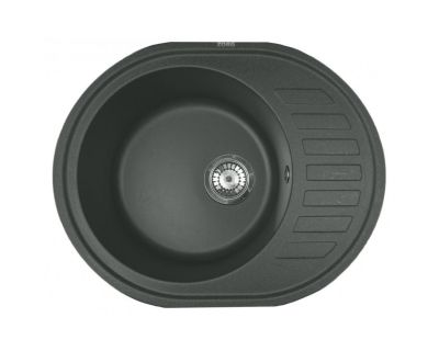 Мойка кухонная ZorG Roso 62 черный опал