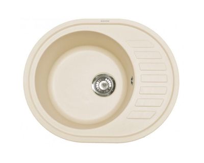 Мойка кухонная ZorG Roso 62 слоновая кость