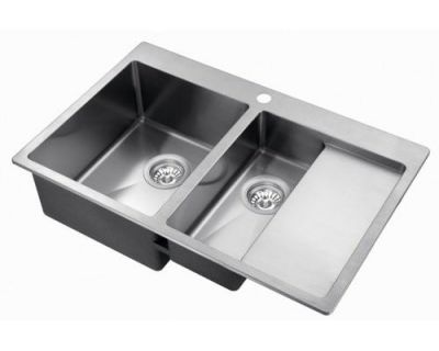 Мойка кухонная Aquasanita Steel LUNA 151N-L 78x50