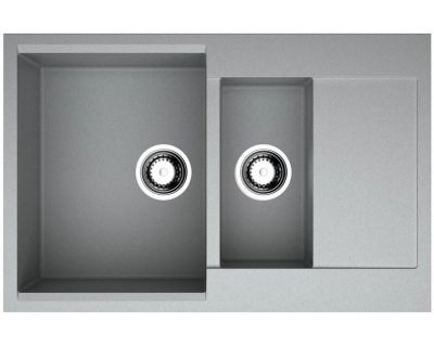 Мойка кухонная Omoikiri Daisen 78-2-GR 78x51 leningrad grey (серый)