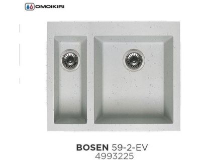 Мойка кухонная Omoikiri Bosen 59-2-EV 59x50 эверест