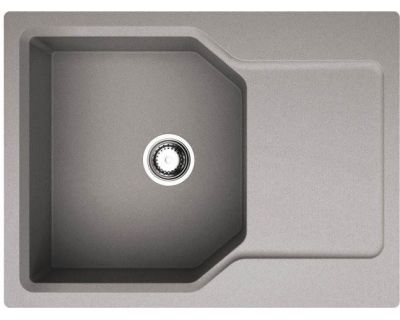 Мойка кухонная Omoikiri Yonaka 65-GR 65x51 leningrad grey (серый)