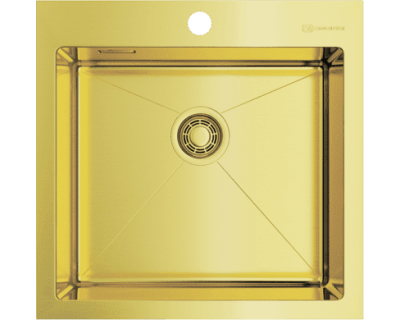 Мойка кухонная Omoikiri Akisame 51-LG 51x51 золото