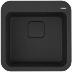 Мойка кухонная Omoikiri Tasogare 51-BL 51x51 черный