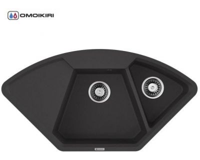 Мойка кухонная Omoikiri Yonaka 98-C-BL 98x51 черный