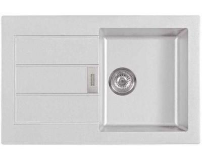 Мойка кухонная FRANKE SIRIUS SID 611-78 3,5" полярный белый