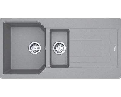 Мойка кухонная FRANKE URBAN UBG 651-100 100x50 серый камень
