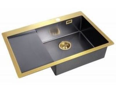 Мойка кухонная Zorg INOX PVD 7851 R 78x51 GRAFIT/ BRONZE