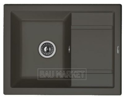 Мойка кухонная Florentina Липси 66 см антрацит (20.155.C0660.302)