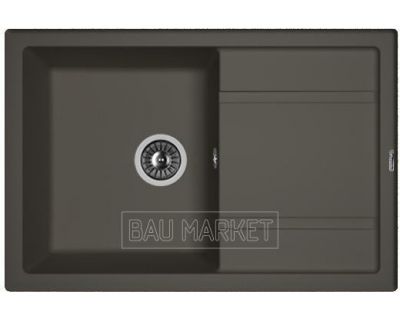Мойка кухонная Florentina Липси 76 см антрацит (20.160.D0760.302)