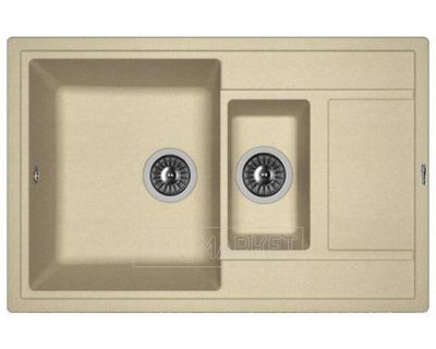 Мойка кухонная Florentina Липси 780K бежевый (20.250.D0780.104)