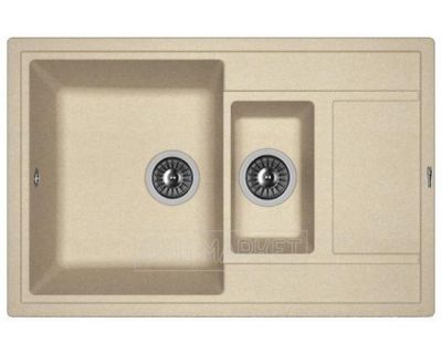 Мойка кухонная Florentina Липси 780K песочный (20.250.D0780.107)
