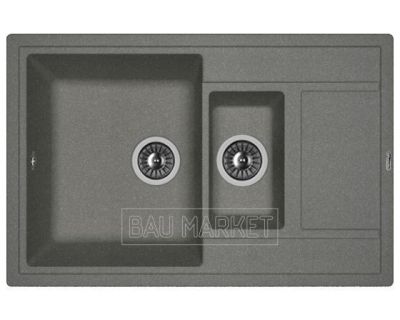 Мойка кухонная Florentina Липси 780K черный (20.250.D0780.102)