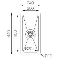 Мойка ZORG ZRE 2444