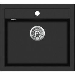 Мойка AquaSanita Quadro SQQ 100 601 W black metallic