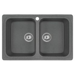 Мойка кухонная GS 15 309 темно-серый
