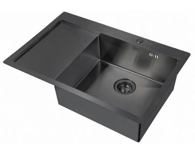 Мойка ZORG PVD 7851 R GRAFIT 3мм