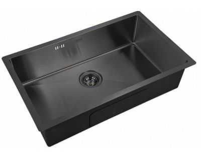 Мойка ZORG PVD 7444 GRAFIT 3мм