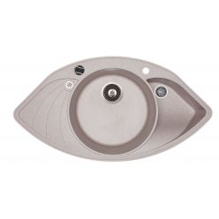 Мойка AquaSanita Papillon SCP 151 110 AW beige