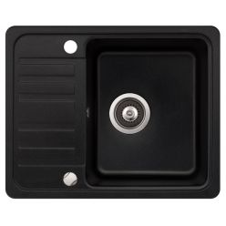 Мойка AquaSanita Notus SQ 102 601 AW black metallic