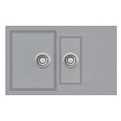 Мойка AquaSanita Tesa SQT 151 221 AW light grey