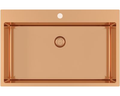Мойка AquaSanita Steel AIR 100 M-C copper