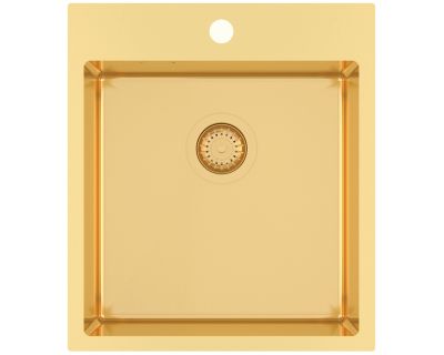 Мойка AquaSanita Steel AIR 100 X-G gold