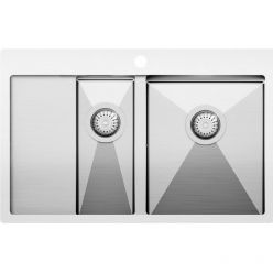 Мойка AquaSanita Steel LUNA 151 N-R
