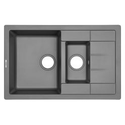 Мойка ZORG Luka 78-2 серый бетон