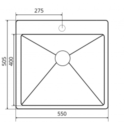 Мойка ZORG ZRN 5055