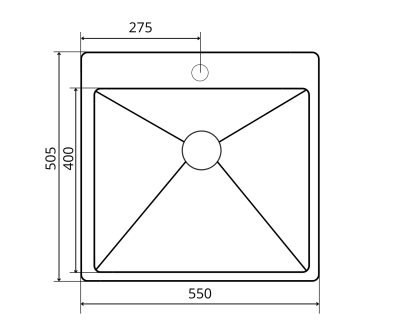 Мойка ZORG ZRN 5055