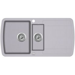 Мойка AquaSanita Lira SQL 151 202 AW alumetallic